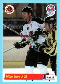 2000-01 British Ice Hockey Superleague BISL #NNO Mike Ware Front
