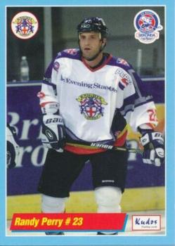 2000-01 British Ice Hockey Superleague BISL #NNO Randy Perry Front