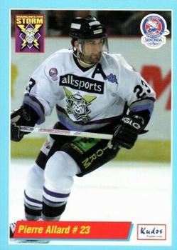 2000-01 British Ice Hockey Superleague BISL #NNO Pierre Allard Front