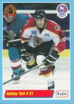 2000-01 British Ice Hockey Superleague BISL #NNO Ashley Tait Front