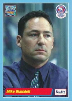 2000-01 British Ice Hockey Superleague BISL #NNO Mike Blaisdell Front
