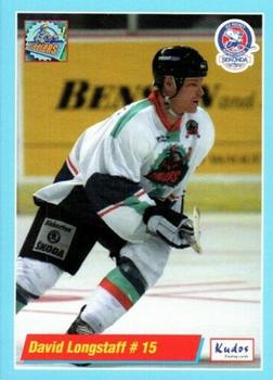 2000-01 British Ice Hockey Superleague BISL #NNO David Longstaff Front