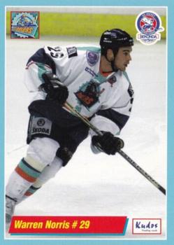 2000-01 British Ice Hockey Superleague BISL #NNO Warren Norris Front