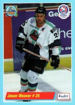 2000-01 British Ice Hockey Superleague BISL #NNO Jason Weaver Front