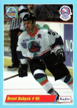 2000-01 British Ice Hockey Superleague BISL #NNO Brent Bobyck Front