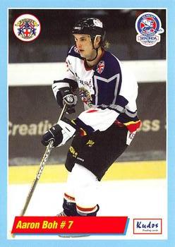 2000-01 British Ice Hockey Superleague BISL #NNO Aaron Boh Front