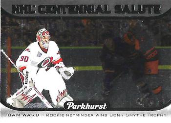 2016-17 Parkhurst - NHL Centennial Salute #S-15 Cam Ward Front