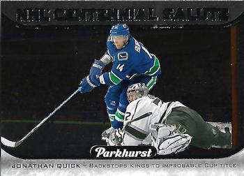 2016-17 Parkhurst - NHL Centennial Salute #S-22 Jonathan Quick Front