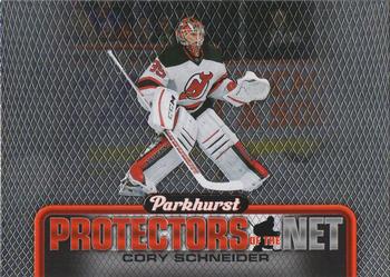 2016-17 Parkhurst - Protectors of the Net #DN4 Cory Schneider Front
