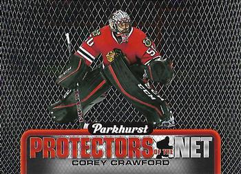 2016-17 Parkhurst - Protectors of the Net #DN6 Corey Crawford Front