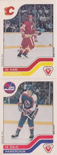 1983-84 Vachon - Uncut Panels #6 / 126 Kari Eloranta / Dale Hawerchuk Front