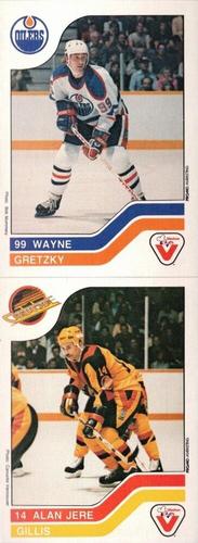 1983-84 Vachon - Uncut Panels #26 / 106 Wayne Gretzky / Jere Gillis Front