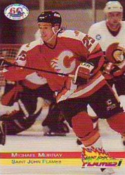 1995-96 SplitSecond Saint John Flames (AHL) #NNO Michael Murray Front