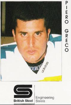 1997-98 Sheffield Steelers (BHL) #NNO Piero Greco Front