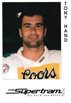 1997-98 Sheffield Steelers (BHL) #NNO Tony Hand Front