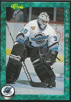 1994-95 Classic Las Vegas Thunder (IHL) #NNO Clint Malarchuk Front