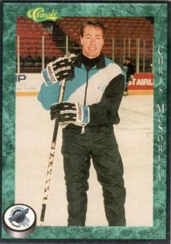 1994-95 Classic Las Vegas Thunder (IHL) #NNO Chris McSorley Front