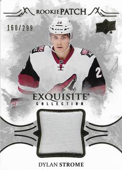 2016-17 Upper Deck Black Diamond - 2016-17 Upper Deck Exquisite Collection Rookie Patch #RP-DS Dylan Strome Front