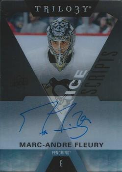 2016-17 Upper Deck Trilogy - Ice Scripts #IS-MF Marc-Andre Fleury Front