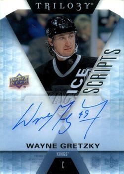 2016-17 Upper Deck Trilogy - Ice Scripts #IS-WG Wayne Gretzky Front