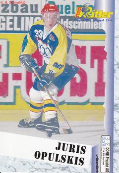 1999-00 Eishockey News 2.Bundesliga Germany #261 Juris Opulskis Front