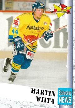 1999-00 Eishockey News 2.Bundesliga Germany #307 Martin Wiita Front