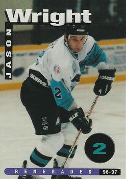 1996-97 Power Play Richmond Renegades (ECHL) #NNO Jason Wright Front