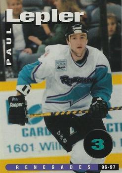 1996-97 Power Play Richmond Renegades (ECHL) #NNO P.J. Lepler Front