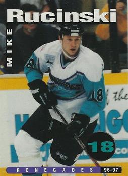 1996-97 Power Play Richmond Renegades (ECHL) #NNO Mike Rucinski Front
