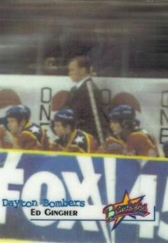 1998-99 EBK Dayton Bombers (ECHL) #12 Ed Gingher Front
