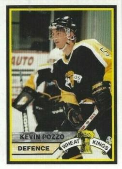 1994-95 Brandon Wheat Kings (WHL) Police #5 Kevin Pozzo Front