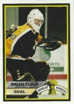1994-95 Brandon Wheat Kings (WHL) Police #9 Brian Elder Front