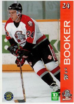1996-97 TD Bank Sault Ste. Marie Greyhounds (OHL) #NNO Wes Booker Front