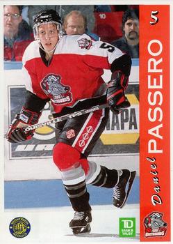 1996-97 TD Bank Sault Ste. Marie Greyhounds (OHL) #NNO Daniel Passero Front
