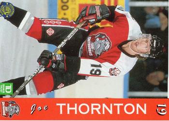 1996-97 TD Bank Sault Ste. Marie Greyhounds (OHL) #NNO Joe Thornton Front