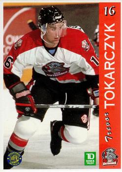 1996-97 TD Bank Sault Ste. Marie Greyhounds (OHL) #NNO Trevor Tokarczyk Front