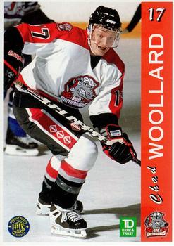 1996-97 TD Bank Sault Ste. Marie Greyhounds (OHL) #NNO Chad Woollard Front