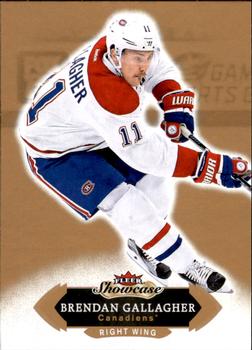 2016-17 Fleer Showcase #61 Brendan Gallagher Front