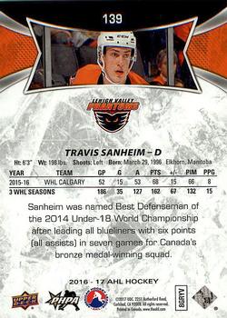 2016-17 Upper Deck AHL #139 Travis Sanheim Back
