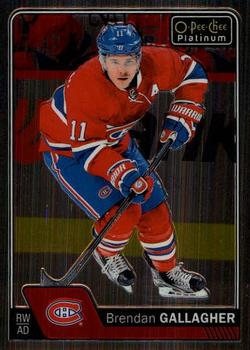 2016-17 O-Pee-Chee Platinum #35 Brendan Gallagher Front