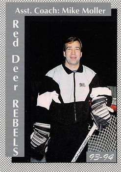 1993-94 Red Deer Rebels (WHL) #NNO Mike Moller Front