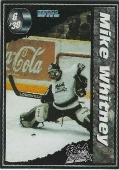 1995-96 Red Deer Rebels (WHL) Police #NNO Mike Whitney Front