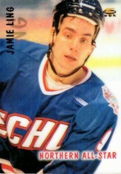 1998-99 EBK ECHL Northern Conference All-Stars #3 Jamie Ling Front