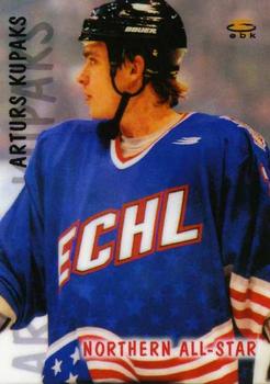 1998-99 EBK ECHL Northern Conference All-Stars #12 Arturs Kupaks Front