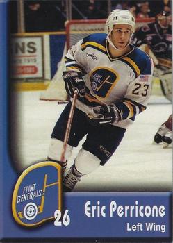 2001-02 Flint Generals (UHL) #NNO Eric Perricone Front