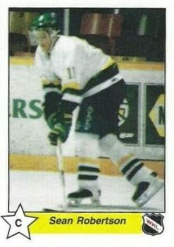 1994-95 Prince Albert Raiders (WHL) #8 Sean Robertson Front