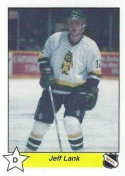 1994-95 Prince Albert Raiders (WHL) #9 Jeff Lank Front