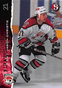 1996-97 SplitSecond Portland Pirates (AHL) #NNO Jason Christie Front