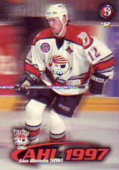 1997-98 SplitSecond Portland Pirates (AHL) #NNO Jan Benda Front