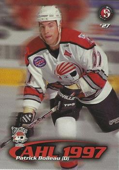 1997-98 SplitSecond Portland Pirates (AHL) #NNO Patrick Boileau Front